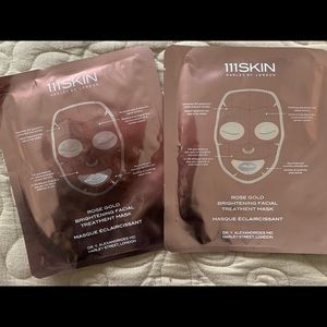 Two 111 SKIN ROSE GOLD BRIGHTENING MASK